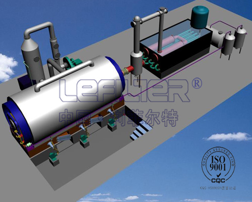 利菲尔特 废轮胎环保炼油设备